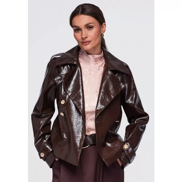  Geaca de dama OMBRE OW-JAFL-0144 MARO 