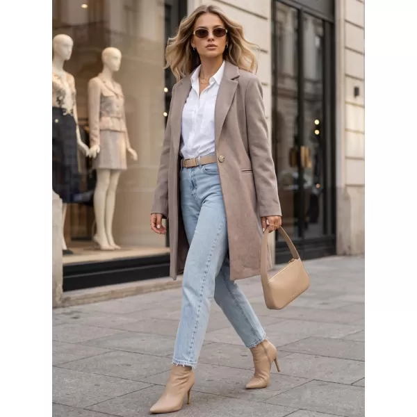  Palton de damă DSTREET NY0796 BEJ 