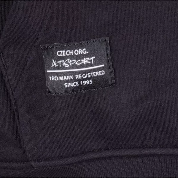  Hanorac pentru bărbați ALTISPORT NP/ALMST44001 OPAL NEGRU 