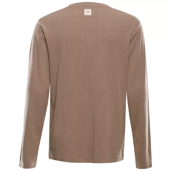  Tricou pentru bărbați ALPINE PRO THERMAL NUANȚĂ SEPIA 