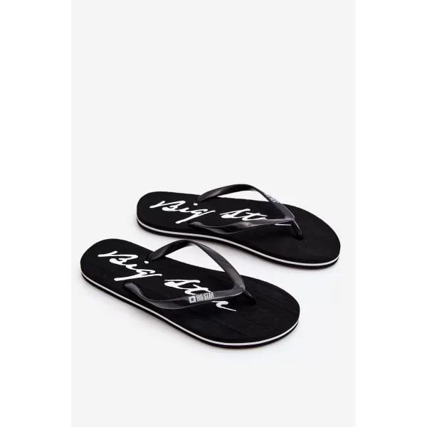  Șlapi de damă BIG STAR SHOES LL274761 NEGRU 