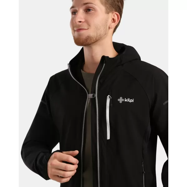  Jachetă softshell pentru bărbați KILPI BALEO-M 1M0113KI NEGRU 