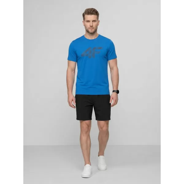  Tricou pentru bărbați 4F WMM00TTSHM3342 ALBASTRU 