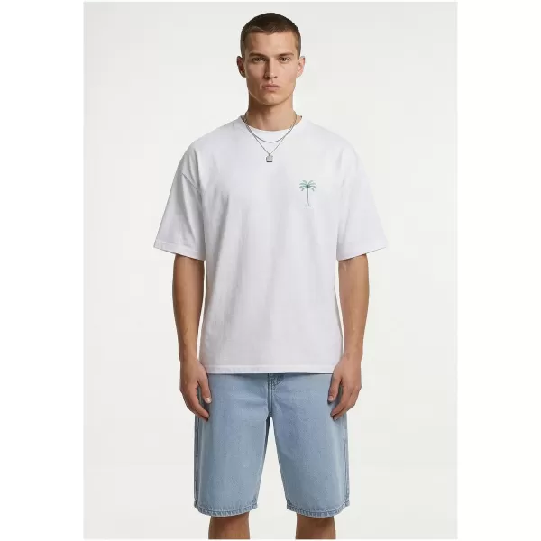  Tricou pentru bărbați URBAN CLASSICS TB8756 ALB 
