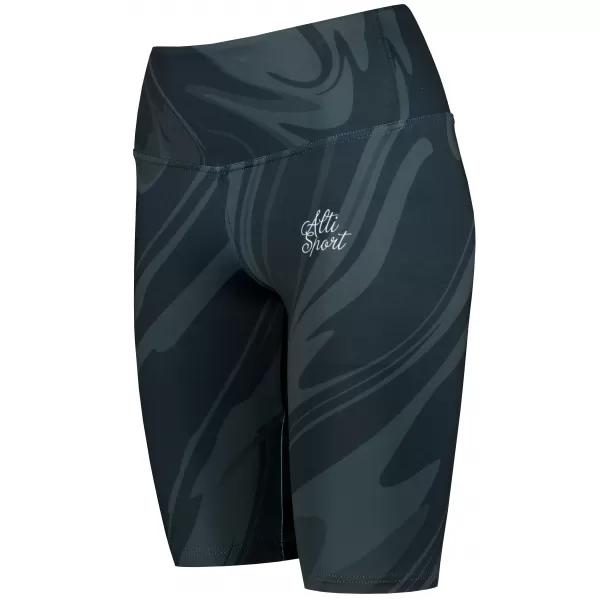  Jambiere premium pentru genunchi pentru femei (marimi noi) ALTISPORT VOJ/ALW072LEG06 NEGRU 