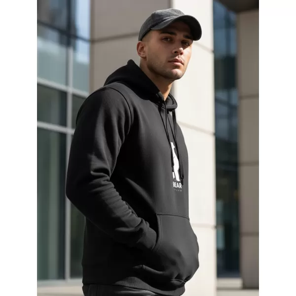  Hanorac pentru bărbați DSTREET NX0062B-BK NEGRU 