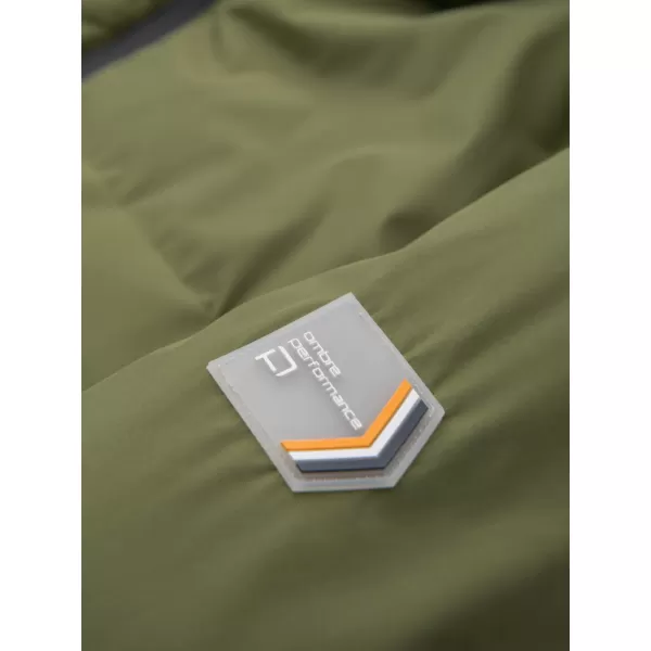  Geaca de iarna matlasata pentru barbati OMBRE OM-JAHP-0305 MĂSLINE 