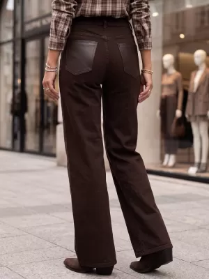 Pantaloni de dama DSTREET UY3136 MARO