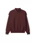 Tricou pentru bărbați cu guler URBAN CLASSICS TB8595-01151 CIREAȘĂ