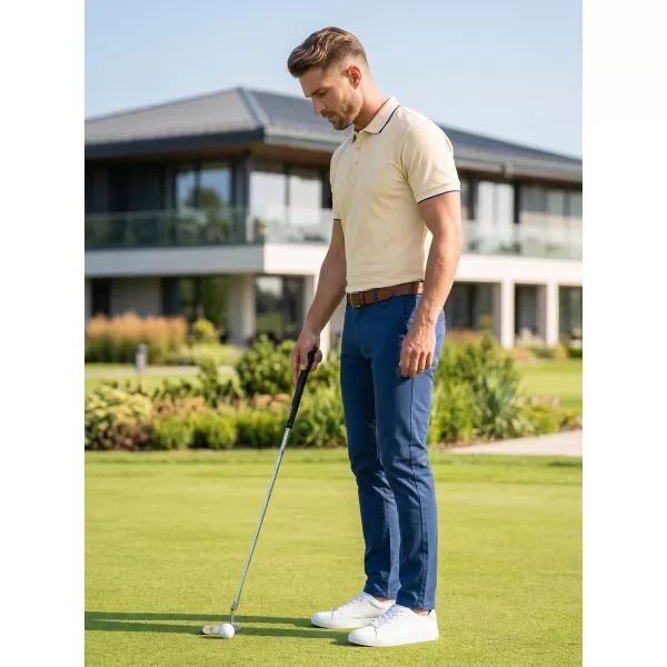  Tricou pentru bărbați cu guler MALFINI FOCUS 232 MIGDALE 