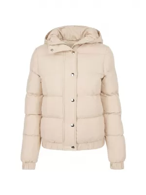 Geaca matlasata de dama URBAN CLASSICS TB8714-02903 NISIP ALB