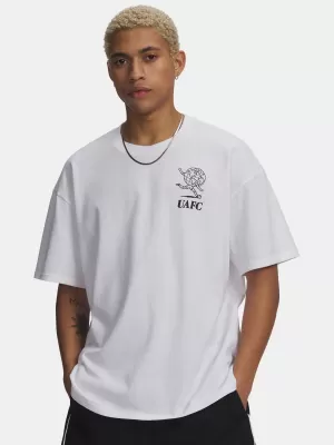 Tricou pentru bărbați UNDER ARMOUR M GFB EARTH HWT SS 6010364-100 ALB