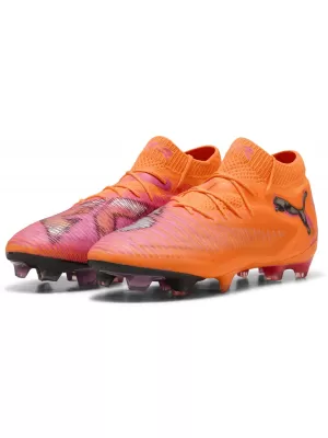Cizme de fotbal PUMA FUTURE 8 ULTIMATE FG 108581-03 HEAT FIRE/ CĂLDURĂ FOC/PUMA NEGRU/RAVISH