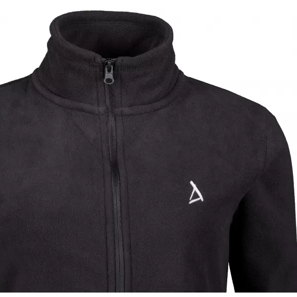  Hanorac de damă din fleece ALTISPORT ALW002852 NEGRU SI ARGINTIU 