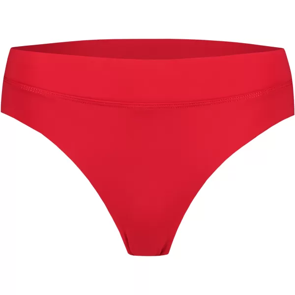  Fund de bikini de damă NORDBLANC ETHEREAL NBSSS8241 ROŞU 