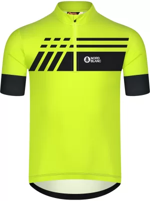 Tricou de ciclism pentru bărbați NORDBLANC STEER NBSMF8080 VERDE