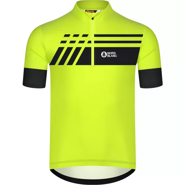  Tricou de ciclism pentru bărbați NORDBLANC STEER NBSMF8080 VERDE 