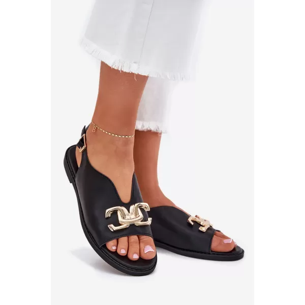  Sandale de dama EVENTO 25SD35-8775 NEGRU 