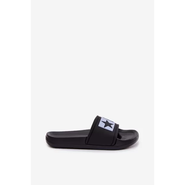  Papuci copii BIG STAR SHOES TT374A003 NEGRU/ALBASTRU 