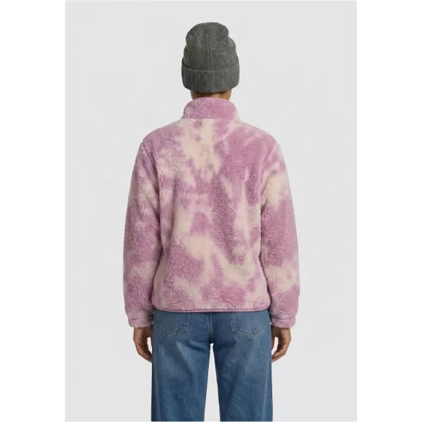  Geaca de dama URBAN CLASSICS TB8505-22938 TIE-DYE TRANDAFIR 