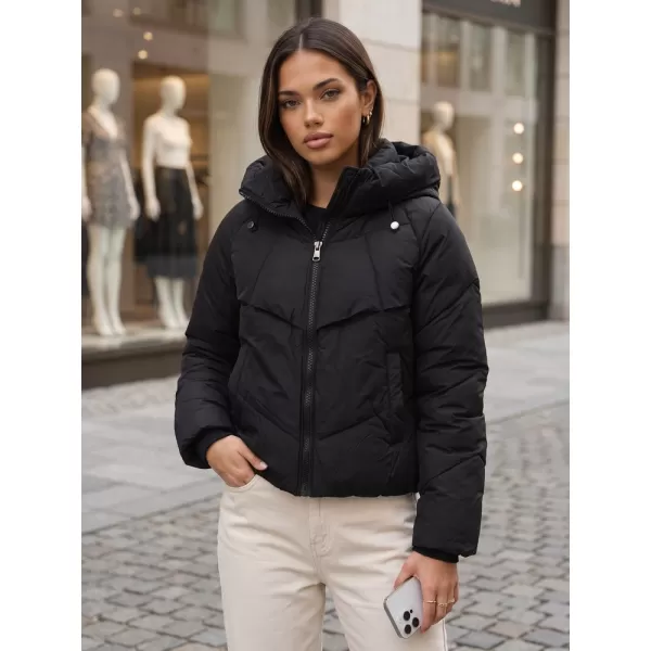  Geaca de dama DSTREET TY6082 NEGRU 