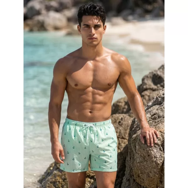  Pantaloni scurți pentru bărbați DSTREET SX2604 VERDE DESCHIS 