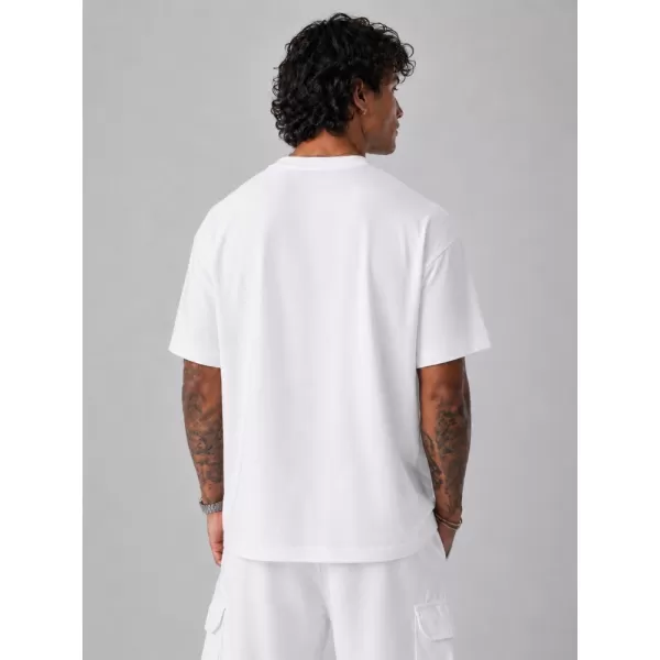  Tricou pentru bărbați DSTREET NX1026R-WH-O ALB 