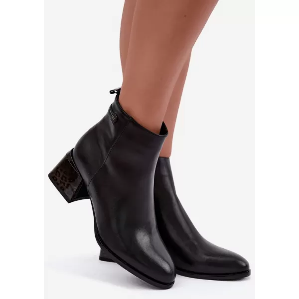  Botine de dama BOTO 26BT24-398 NEGRU 