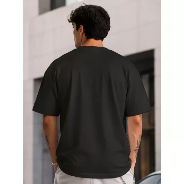  Tricou pentru bărbați DSTREET RX5682 NEGRU 