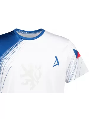 Tricou funcțional premium pentru bărbați ALTISPORT VOJ/ALM132TR01 ALB