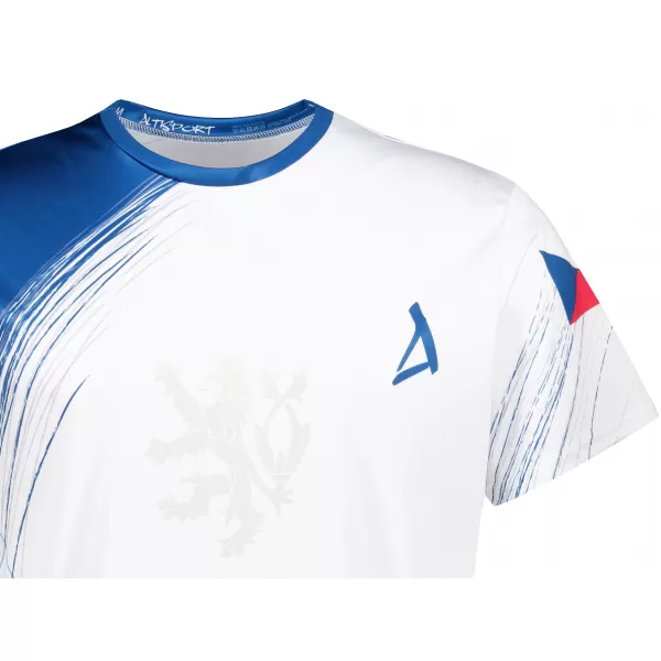  Tricou funcțional premium pentru bărbați ALTISPORT VOJ/ALM132TR01 ALB 