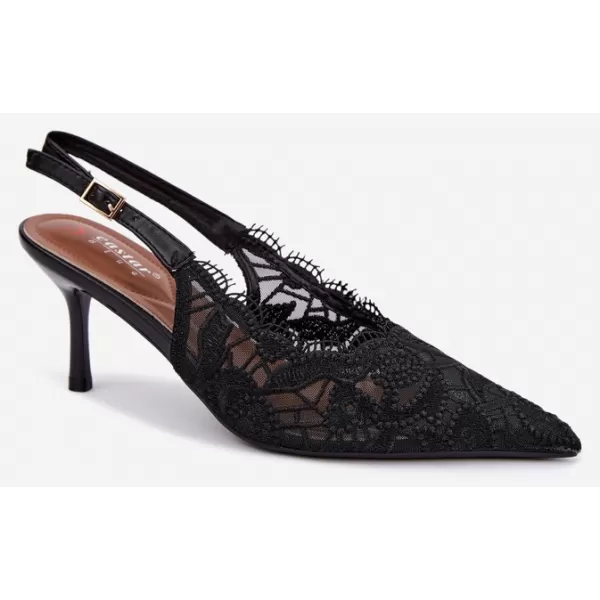  Sandale de dama BOTO T685P NEGRU 