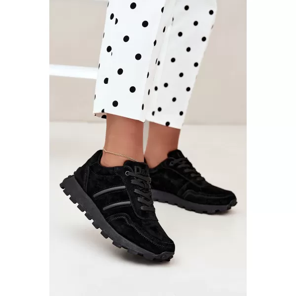  Adidași de damă D&A LR62-7101 NEGRU 