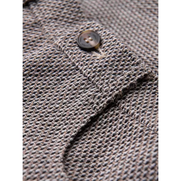  Pantaloni scurți pentru bărbați OMBRE OM-SRCS-0189 MELANGE MARO 