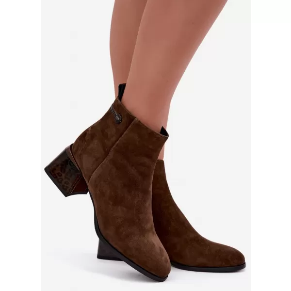  Botine de dama BOTO 26BT24-398 CAFEA 
