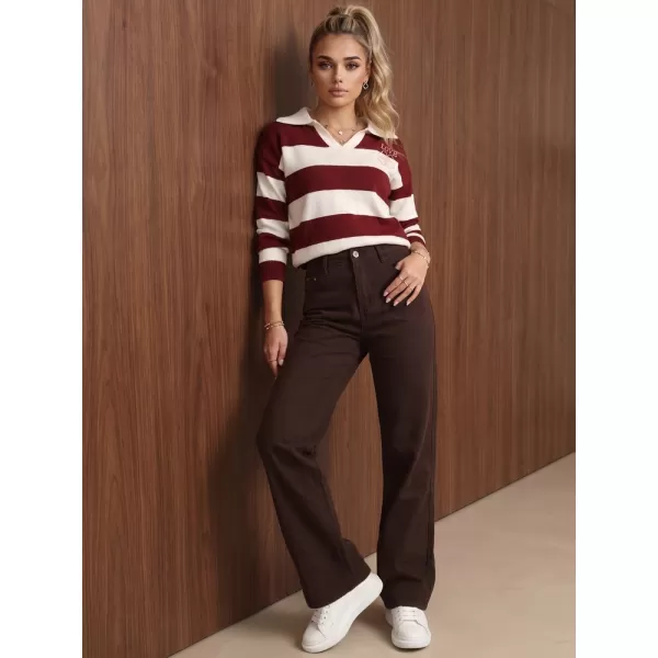  Pantaloni de dama DSTREET UY3230 MARO 