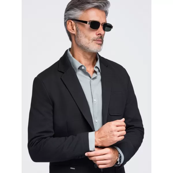  Jachetă pentru bărbați OMBRE M165 NEGRU 