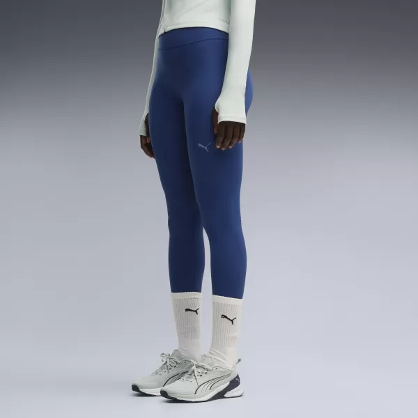  Jambiere de damă PUMA W SHAPELUXE TIGHT - HW 7/8 52746373 ALBASTRU PERSAN 