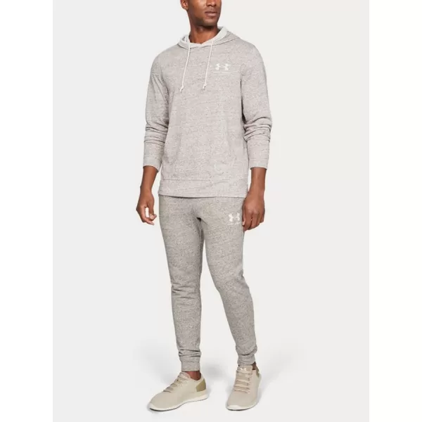  Pantaloni de trening pentru bărbați UNDER ARMOUR SPORTSTYLE TERRY JOGGER 1329289-112 ALB 