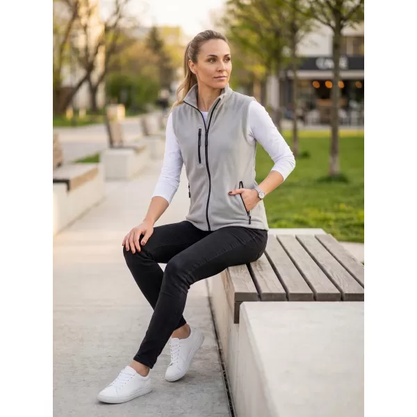  Vesta de dama fleece MALFINI EXIT W-525 GRI DESCHIS 