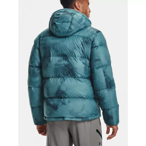  Jachetă pentru bărbați UNDER ARMOUR UA STORM CGI DOWN PRINTED STORM JKT 1365809-413 ALBASTRU 