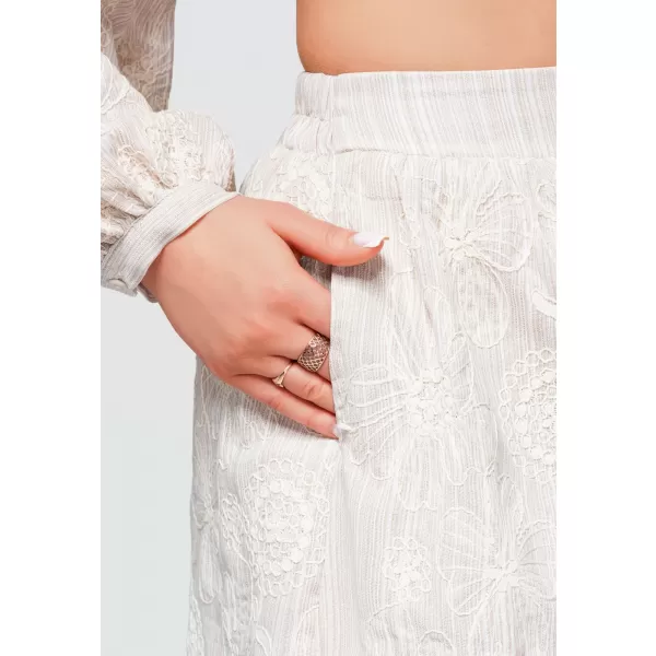  Pantaloni scurți de damă OMBRE OW-ST-E0012 BEJ 