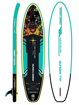 Placă cu vâsle RIDEWAVE NEBULA PARD 11'6'' COMBO NEDETERMINAT