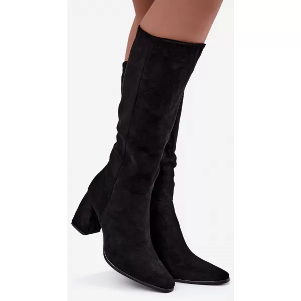  Cizme de dama BOTO 6373A-1 NEGRU 
