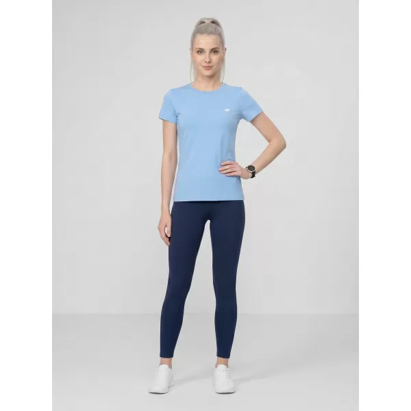  Tricou funcțional de damă 4F WAW25TFTSF1527 ALBASTRU DESCHIS 