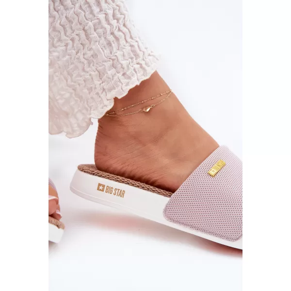  Papuci de damă BIG STAR SHOES RR274A105 ROZ 