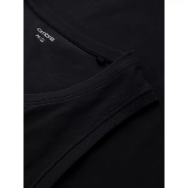 Maiou bărbătesc OMBRE OM-TSBT-0272 NEGRU 