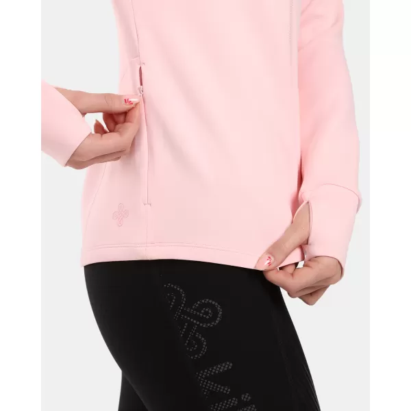  Hanorac de damă din fleece KILPI LAJEN-W 1L0205KI ROZ DESCHIS 