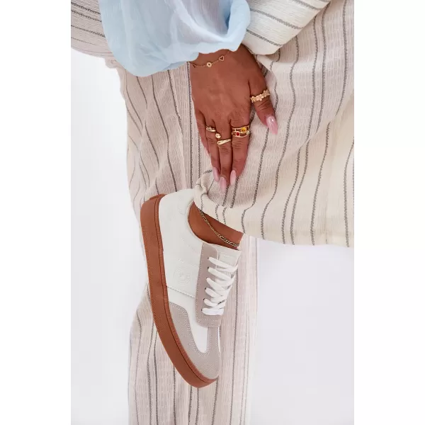  Adidași de damă BIG STAR SHOES RR274804 ALB 