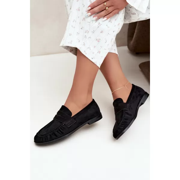  Mocasini de dama BOTO TC-40 NEGRU 